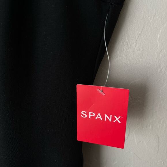 Spanx fit & flare dress with pockets black small NWT - Picture 9 of 11